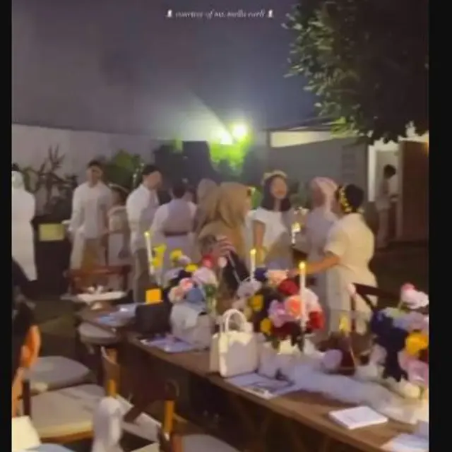 Anak Cindy Fatikasari-Tengku Firmansyah, Syaira Anataya Gelar Pesta Usai Pernikahan, Berkonsep Film Horor dengan Kostum Serba Putih