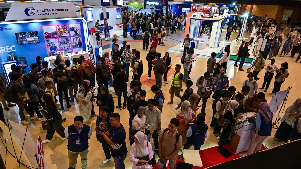 Potret Bursa Kerja yang Tak Pernah Sepi