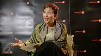 Menteri Susi Pudjiastuti saat wawancara eksklusif dengan tim Liputan6.com di kantor Kementerian Kelautan dan Perikanan, Jakarta. (Liputan6.com/Faizal Fanani)