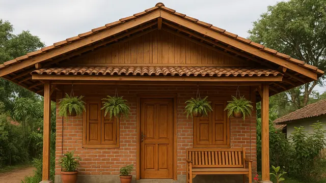 12 Gambar Rumah Kampung Sederhana Tapi Cantik, Inspirasi Hunian Nyaman dan Asri