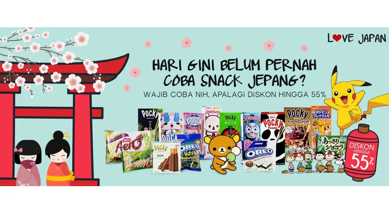 Promo Snack Jepang - Lakupon