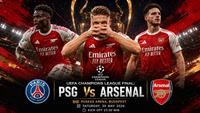 3 Senjata Mematikan Arsenal yang Siap Hancurkan PSG di Final Liga Champions