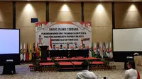 KPU Tangsel lakukan pleno nomor urut pasangan calon Pilkada 2020. (Liputan6.com/Pramita Tristiawati)