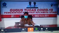 Jubir Gugus Tugas Covid-19 Provinsi Sulut dr Steaven Dandel.