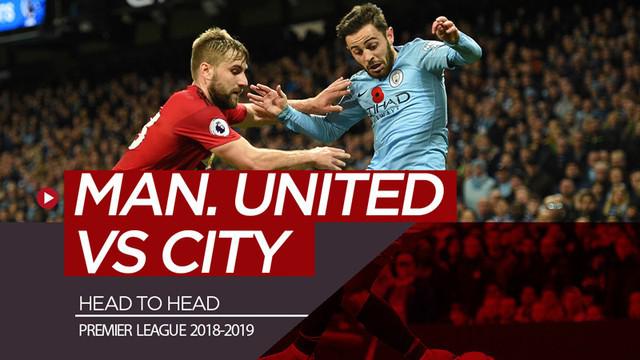 Video Head To Head Manchester United Vs Manchester City Di Premier League Inggris Bola Com
