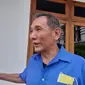 Bos jalan tol Jusuf Hamka di Kantor Kemenko Polhukam, Jakarta, Rabu (13/12/2023).Jusuf Hamka kembali negosiasi nilai utang negara kepada perusahaannya, Citra Marga Nusaphala Persada (CMNP). (Arief/Liputan6.com)