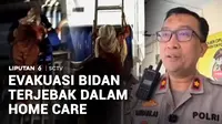 Seorang bidan terjebak di dalam sebuah home care di Kota Tangerang Selatan, Banten. Korban yang terperangkap di lantai dua bangunan dievakuasi menggunakan tangga oleh petugas gabungan polisi dan damkar. Pintu bangunan diduga sengaja dikunci dari luar...