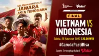 Siaran Langsung Vietnam U-23 Vs Timnas Indonesia U-23 di Vidio Pekan Ini. (Sumber: dok. vidio.com)