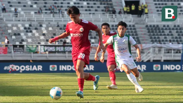 Foto: Persija Jakarta Pesta Gol ke Gawang PSMS Medan, Persib Bandung Menanti di Semifinal Piala Presiden 2026