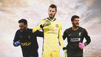 Ilustrasi - Hugo Lloris, David de Gea, Alisson Becker (Bola.com/Adreanus TItus)