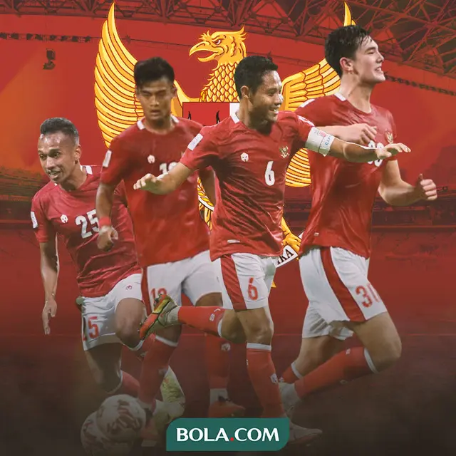 Timnas Indonesia - Irfan Jaya, Pratama Arhan, Evan Dimas, Elkan Baggott