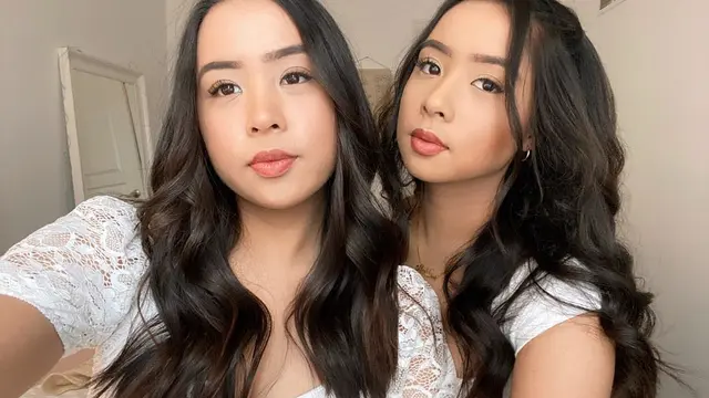 6 Pesona Samantha dan Madeleine, Kembar yang Viral di TikTok
