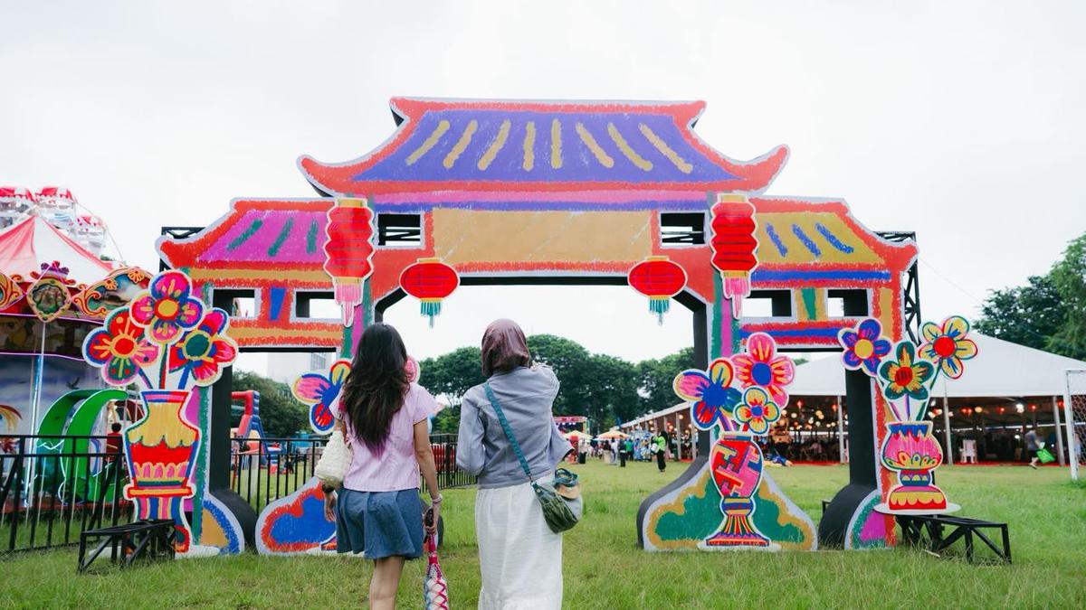 Imlek Festival 2577 Dimulai di Lapangan Banteng, Bertepatan dengan Bulan Ramadan