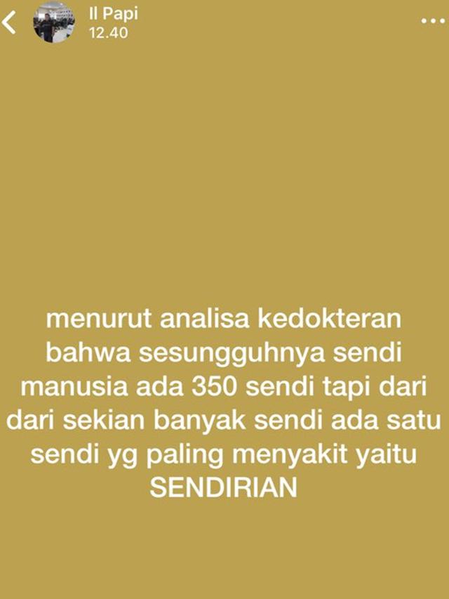 6 Status WhatsApp Bapak-Bapak Ini Bikin Susah Nahan Ketawa