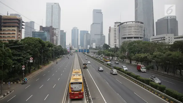 20170623-Sejumlah Ruas Jalan di Jakarta Lancar-Fanani