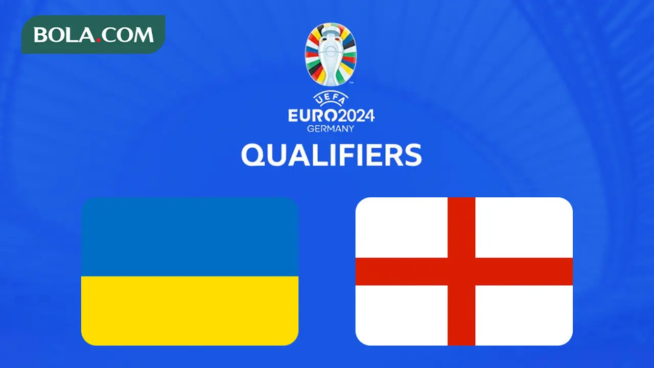 Kualifikasi Euro 2024 - Ukraina Vs Inggris