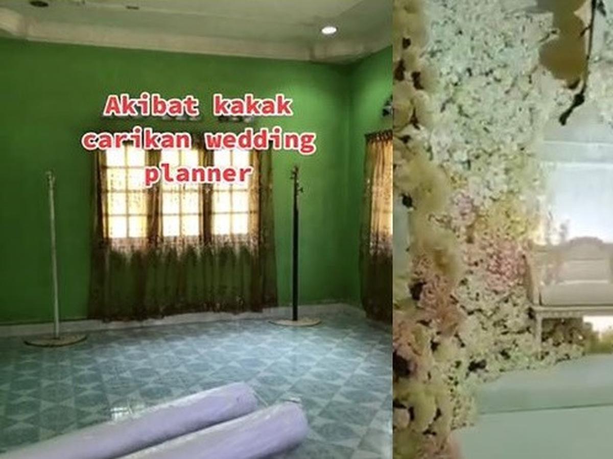 Dekorasi Pelaminan Dibuat di Rumah, Hasilnya Bak di Hotel ...
