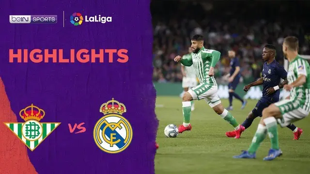 Berita video highlights La Liga 2019-2020, Real Betis vs Real Madrid yang berakhir dengan skor 2-1 di Estadio Benito Villamarin, Minggu (8/3/2020).