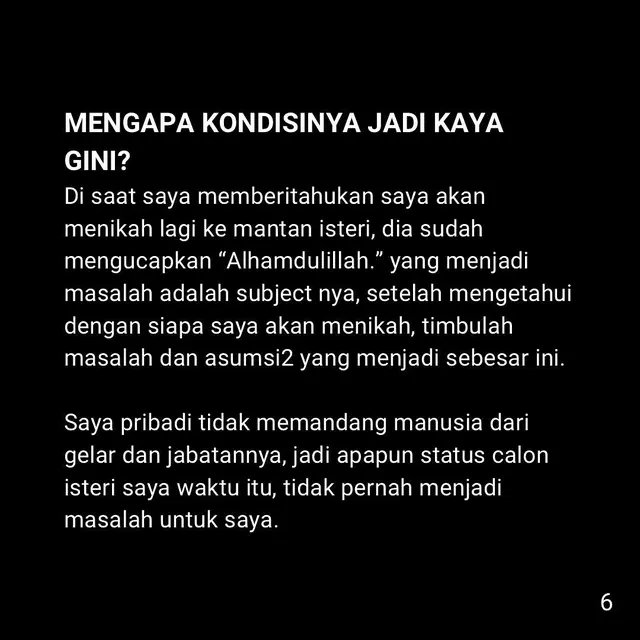 Pengakuan Steno Ricardo, mantan suami Mawar AFI