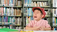 Ilustrasi Anak Menangis Tantrum Marah / Freepik by fwstudio