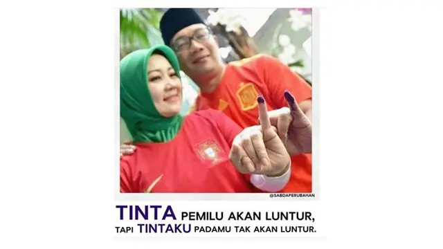 Meme Habis Nyoblos Dengan Tinta Ungu