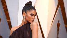 Zendaya saat menghadiri Academy Awards ke-90 di Hollywood, California (4/3). (Photo by Richard Shotwell/Invision/AP)