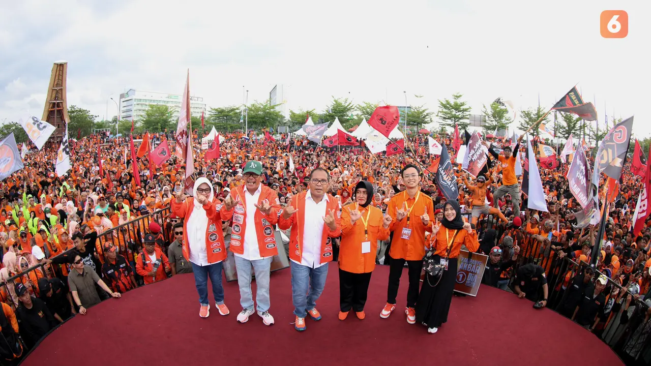 Kampanye akbar Danny-Azhar (Liputan6.com/Istimewa)