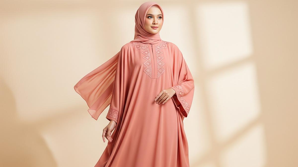 8 Model Gamis Longgar yang Tidak Panas dan Tetap Terlihat Anggun