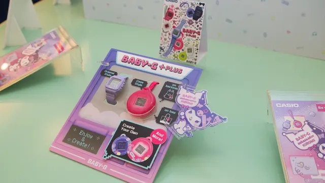 Selebrasi 30 Tahun, BABY-G x Sanrio Rilis Koleksi Jam Tangan yang Bisa Jadi Gantungan Kunci