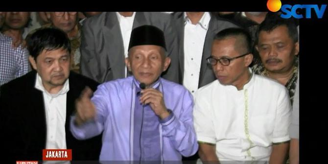 Amien Rais Dicecar 37 Pertanyaan Seputar People Power