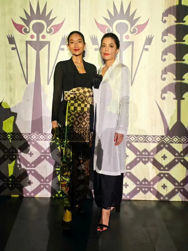 Lulu Tobing dan Happy Salma
