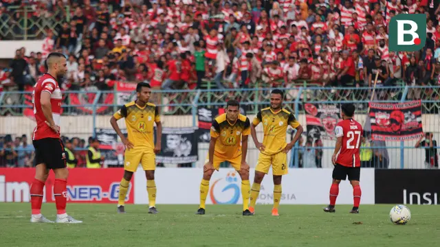 Madura United vs Barito Putera