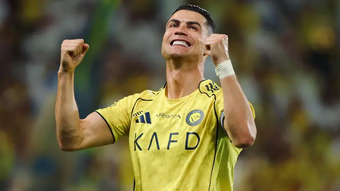 Ronaldo Antar Al Nassr Taklukkan Al Najma di Liga Pro Saudi
