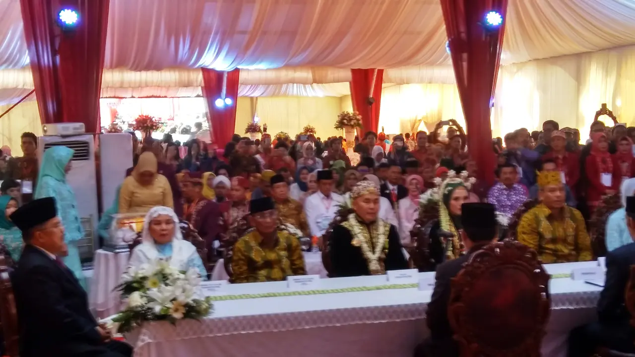 Pernikahan Gubernur Kalteng