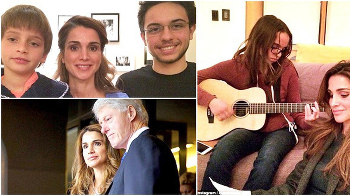 Instagram Queen Rania: Di Rumah, Saya Hanya Seorang Ibu