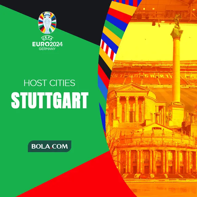 Piala Eropa 2024 - Ilustrasi kota Stuttgart sebagai venue Euro 2024