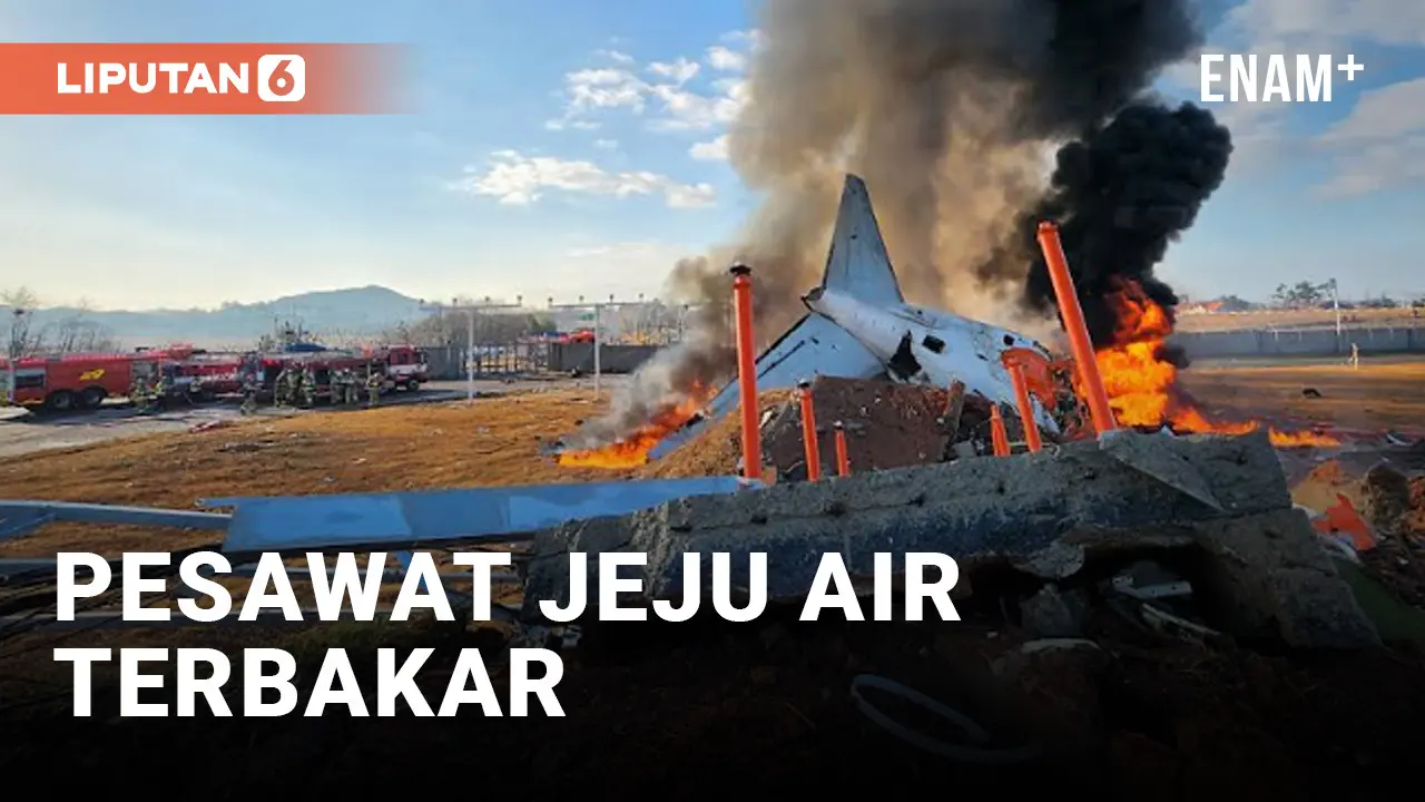 Pesawat Jeju Air Alami Kecelakaan, 28 Orang Tewas