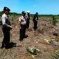 Lokasi lahan dibakar yang menewaskan seorang warga Mamuju Tengah, Sulawesi Barat. (Liputan6.com/Eka Hakim)