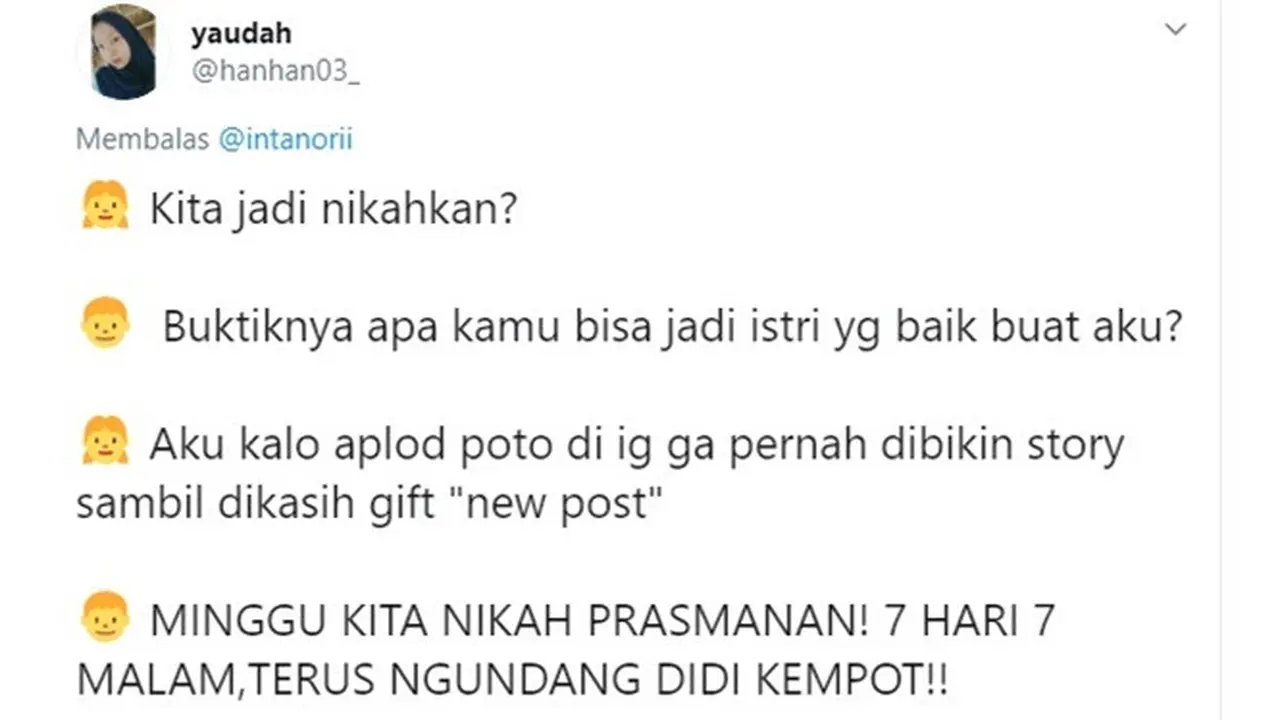 7 Curhatan Netizen Alasan Jadi Nikah Ini Bikin Geleng Kepala