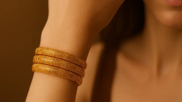 model gelang pipa motif ukiran etnik