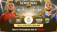 Siaran Langsung BRI Liga 1: Bali United Vs Persib Bandung di Vidio. (Sumber: dok. vidio.com)