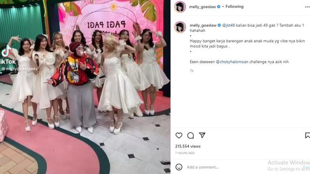 Melly Goeslaw (Foto: Instagram/@melly_goeslaw)