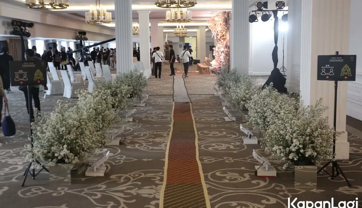 Tempat Pengajian dan Siraman Lesti dan Rizky Billar (KapanLagi.com/Bayu Herdianto)