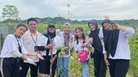 Penerima Beasiswa Kalimantan PT Pertamina Hulu Indonesia Gelar Aksi Sobat Bumi