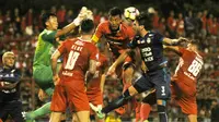 PSM mengalahkan Arema 1-0 di laga pekan kelima Liga 1 di Stadion Andi Mattalatta Matoangin, Makassar, Rabu (10/5/2017). (Bola.com/Iwan Setiawan)