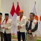 Presiden PKS Ahmad Syaikhu menggelar konferensi pers menyikapi situasi politik terkini setelah Partai Demokrat resmi mencabut dukungan terhadap Anies Baswedan dan keluar dari Koalisi Perubahan untuk Persatuan (KPP). Keputusan Demokrat diambil setelah Anies memilih Cak Imin sebagai cawapresnya. (Merdeka.com/Nur Habibie)