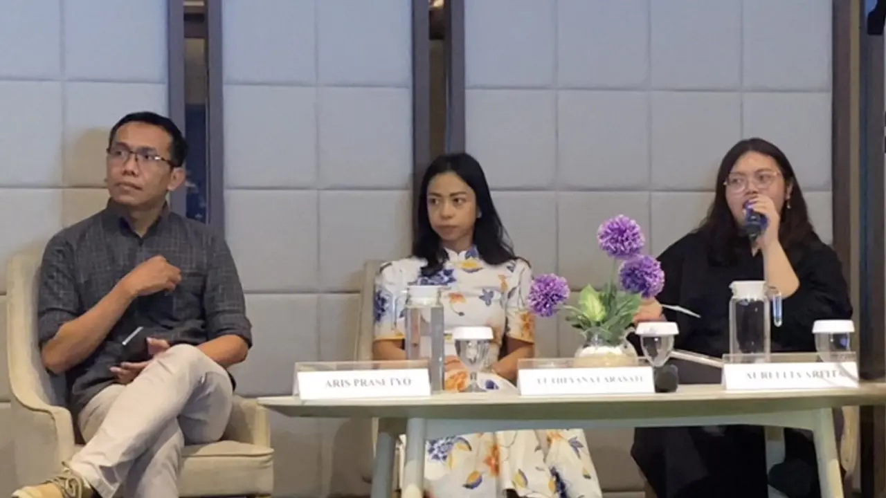 Diskusi publik dan peluncuran laporan studi persepsi pakar dan opinion maker yang diadakan oleh CERAH di Jakarta, Kamis (30/10/2025).