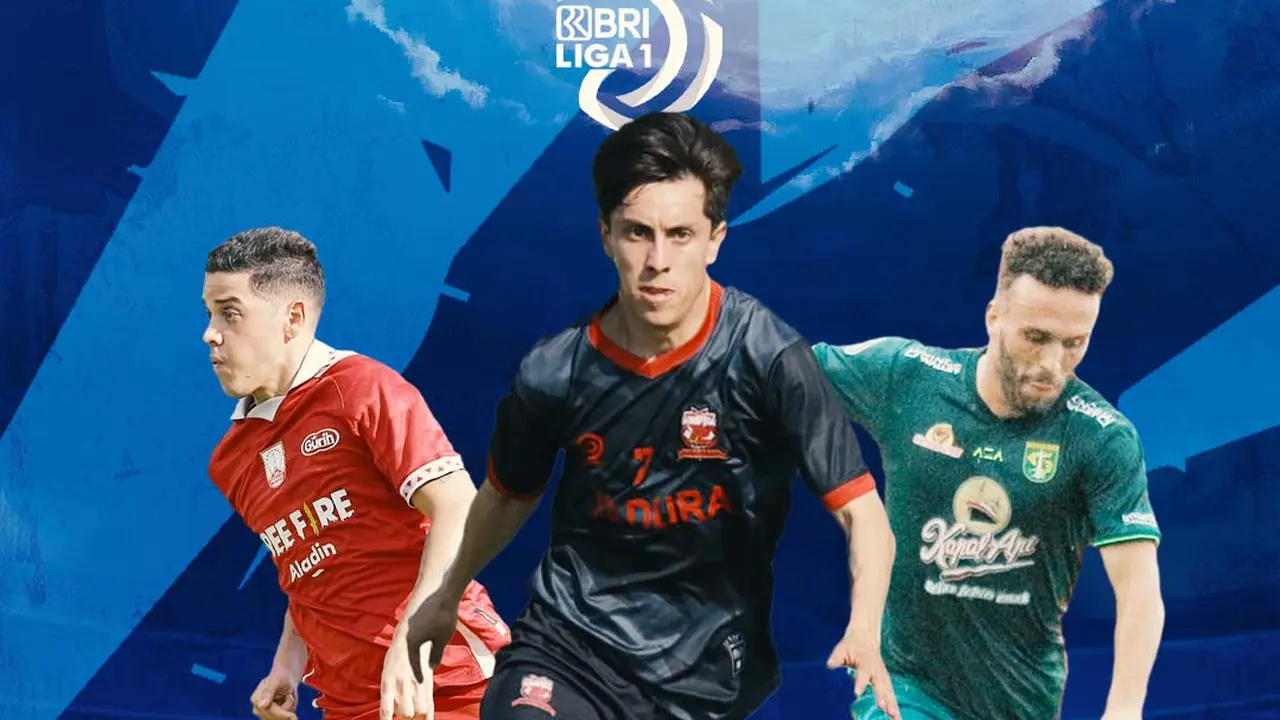 BRI Liga 1 -  Ze Valente, Alexis Messidoro, Francisco Rivera