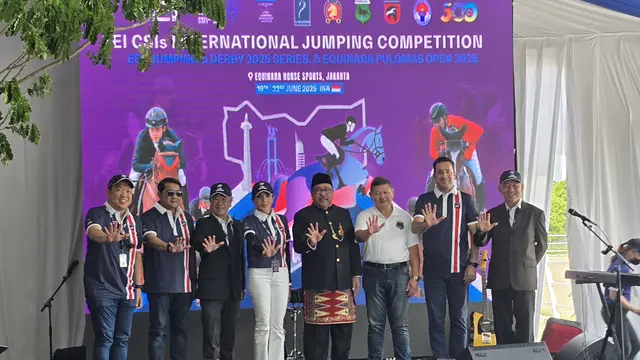 Pembukaan FEI CSIs International Jumping Competition 2025 di Pulomas