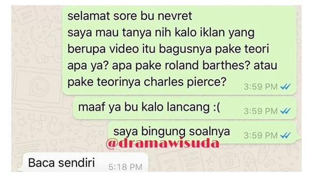 6 Obrolan Mahasiswa Saat Bertanya Pada Dosen Ini Bikin Naik Darah